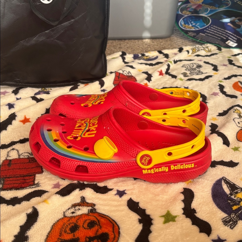 •rare• Red and yellow lucky charm rocks